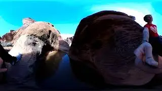 Valley of Fire State Park - 360 Degrees VR Hiking Video (Near Las Vegas, NV)