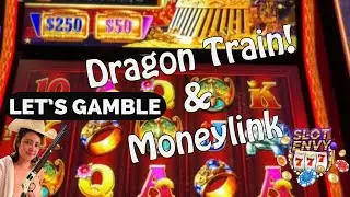 Slot Envy: Dragon Train, Big Win on Moneylink and a Crazy New Train!