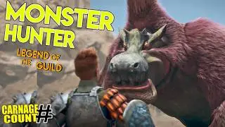 Monter Hunter: Legend of the Guild (2021) Carnage Count