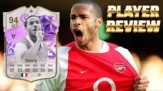 ¡¿LA MEJOR CARTA DEL JUEGO?! -REVIEW THIERRY HENRY 94 ULTIMATE BIRTHDAY EAFC 24/ FIFA 24