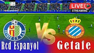 🔴 LIVE: Getafe vs RCD Espanyol de Barcelona  - Spanish La Liga 2024 #laliga #live #laliga2024