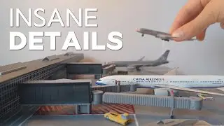 1:500 Scale Model of Singapore Changi International Airport!