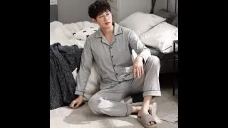 Men's Luxury Cotton Pocket Pyjamas