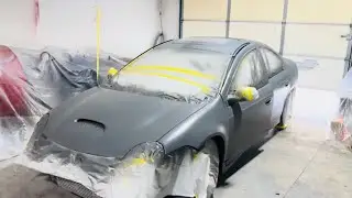 GARAGE / STORAGE PAINT JOB #diy #paintjob #scuff&shoot #srt4 