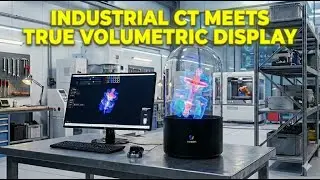 Industrial CT Scanning in True 3D (No Headset Required)