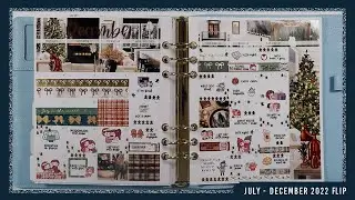 Memory Planner Flip Through 💖 // July - December 2022
