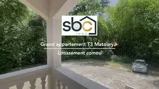 🎥 &Agrave; louer &ndash; Superbe appartement T3 de 90 m&sup2; &agrave; Matoury, Guyane fran&ccedil;aise