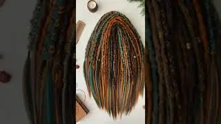 Multi-Colored Crochet Dreadlocks for Sale, Buy Color Synthetic Dreadlock Extensions
