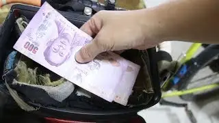 How to HIDE MONEY While TRAVELING, cycling alone the world | TRAVEL TIPS