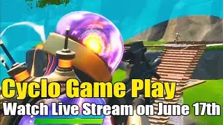 Cyclo Skin Game Play and Showcase - Fortnite
