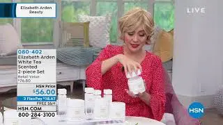Elizabeth Arden White Tea Vanilla Orchid 2piece Set
