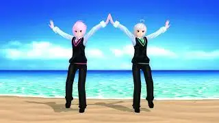 【vy2・utatane piko】white letter【vocaloid cover】— mmd that kept getting worse