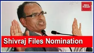 Madhya Pradesh CM Shivraj Files His Nomination For Assembly Polls