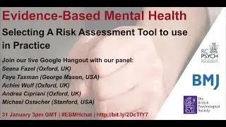 Selecting A Risk Assessment Tool to use in Practice
