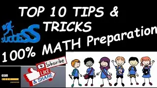 Top10 tips|math preparation competitive exams|how to score100% in math|how to study math effectively