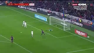 Barcelona vs Cultural Leonesa 2-0 - Gol  Su&aacute;rez