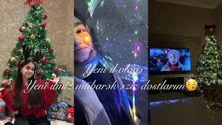 Yeni il vlogu🥳/Yeni iliniz mübarək dostlar 2026💗