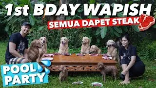 HEBOH!! KOLAM LANGSUNG KEMPES.. ULANG TAHUN WAPISH