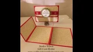 Craft Show Project Mini Series Day 5-Gift Card Holders