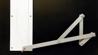 Levers & Linkages, Chebyshev straight-line motion mechanism   Механизм Чебышева