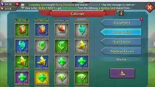 Lords Mobile Guild Fest Gift Collection and Chest Opening