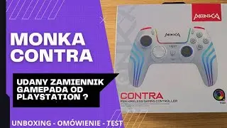 Gamepad Monka Contra (ENG SUB) - Bezkonkurencyjny w tej cenie? #monka #test