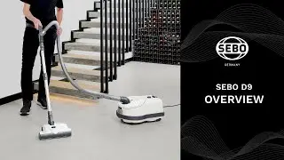 SEBO Commercial Vacuum Cleaners - D9 Professional Overview