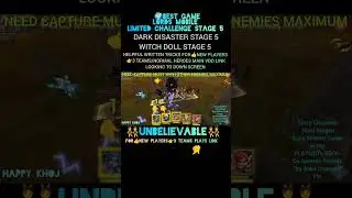 Limited challenge Dark disaster stage 5|👍Normal Heroes|👉3 TEAMs for New Players😊👯