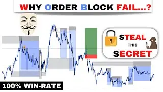 Why Order Block Fails | Institutional Order Blocks Secret {*100% Win Rate*}