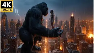 King Kong&rsquo;s Final - The Epic Battle atop the Empire State to Save Beauty amid Chaos