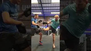 Kickboxing basics 🔥 low kicks are a fundamental #training #k1 #style