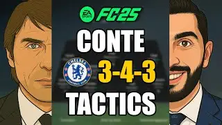 EA FC 25 CONTE CHELSEA 3-4-3 ЛУЧШИЕ ПОЛЬЗОВАТЕЛЬСКИЕ ТАКТИКИ
