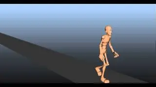 Basic 3D Character Walk Across