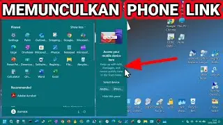 Tutorial Memunculkan Phone Link di Menu Start Windows 11 25H2 (Otomatis Muncul Ketika Dibuka Start)