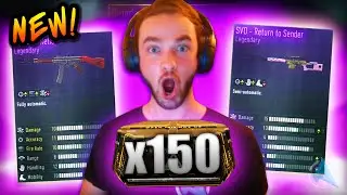 EPIC LEGENDARY GUNS...! (x150 ADVANCED SUPPLY DROPS) w/ Ali-A