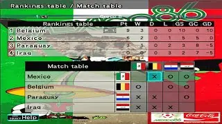 [pes6][1986 FIFA WorldCup Mexico] Belgium (Group Stage)