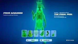 How To Get The Final Peel Peely Skin For FREE! (Fortnite)