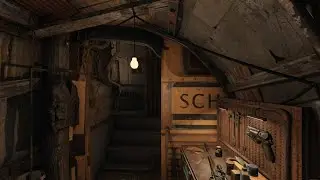 Fallout 4 - Buried School Bus Underground Survival Bunker Build