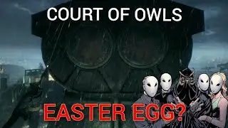 Arkham Knight Court Of Owls Easter Egg?