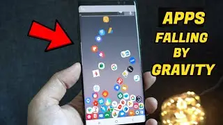 How to make your App Icons Fall by Gravity ?