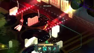 Transistor gameplay - first boss (  how not to play )