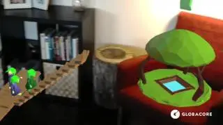 HoloLems Gameplay (Globacore) - HoloLens