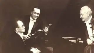 Beethoven Kakadu Variations  The Albeneri Trio  Balsam, Ciompi, Heifetz