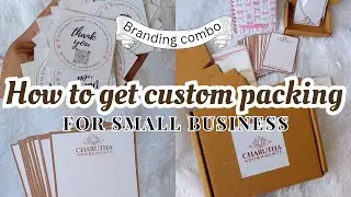 Custom Jewellery Cards & Stickers | Printing to Packing Full Process + Customer Review ✨