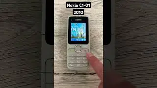 Nokia c1-01 in 2010 #nostalgia #old #youtube