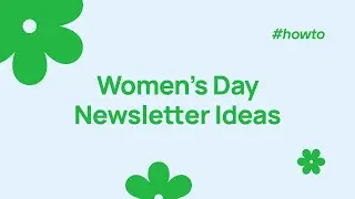 Email design ideas for International Woman's Day
