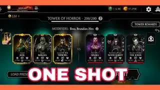 Tower of horror battle 200 with gold team💪🏻