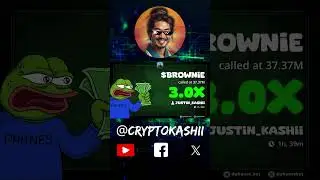 $Brownie gains #crypto #memecoin #bsc