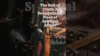 The Belt of Truth: A Foundational Piece of Spiritual Armor #Faith, #SpiritualArmor, #BeltOfTruth