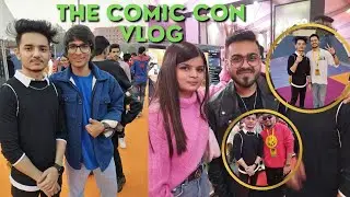 Delhi Comic Con 2022 😍| Comic Con Delhi Vlog | Meeting @souravjvlogs @HydraFlick @8bitMAMBA